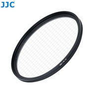 JJC 58mm 4/6/8 Line Star Filter HD Optical Glass Starburst Filter for Canon RF 24-50mm F4.5-6.3 IS S