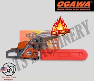 [𝐅𝐫𝐞𝐞 𝐕𝐨𝐮𝐜𝐡𝐞𝐫]Ogawa Chain Saw 16"/18"/20" Heavy Duty Chainsaw 45CC Mesin Tebang Pokok Potong Dahan