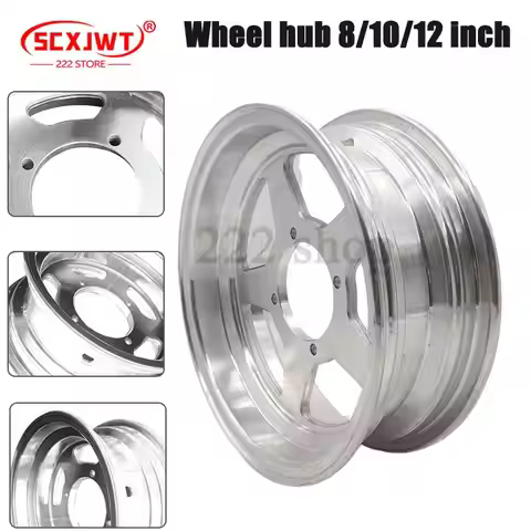 New 12 Inch Alloy Wheel Hub Aluminum for Bike Small Motorcycle 2.75-8 3.00-8 3.50-10 4.00-10 3.00-10
