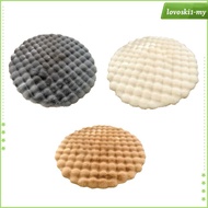 [LovoskibcMY] Area Rug Entry Rug Contemporary Round Rug for Dorm Bedroom Living Room