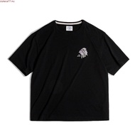 Tooling American Retro Indian Vegetable Tanned Printed t-Shirt Loose Heavy Slub Pure Cotton Short-Sv