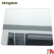 KKINGDOM 4 Pack Wall Mirror Tiles, Acrylic 8 X 8 Inch Square Mirror, Frameless Self Adhesive Acrylic