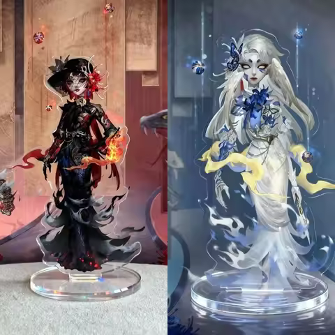 Identity V Peripheral Red Butterfly Hazy Night Sky Limited Skin Acrylic Stand Sign Desktop Decoratio