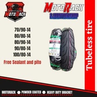 TUBELESS SAFEWAY TIRE 14 with FREE SEALANT and PITO