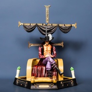 One Piece POP Qiwu Neptune Hawkeye Mihawk Mingge Figure Model GK Anime Decoration Birthday Gift