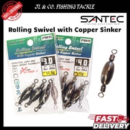 SANTEC ROLLING SWIVEL WITH COPPER SINKER 79111 EXTRA STRONG