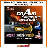 MAGICBOY CNC CHAIN ADJUSTER END CAP Y15ZR Y16ZR ABS CHAIN ADJUSTER ALLOY