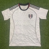 25-26 fulham Home Jersey áo bóng đá chất lượng cao Áo Sơ Mi Ngắn Tay Nam