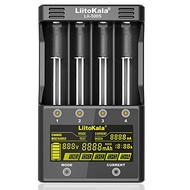 LiitoKala Lii-500S 18650 Battery charger for 18650 26650 21700 AA AAA battery Touch button LCD displ