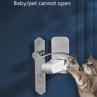 Infant Safety Door Handle Lock ABS Anti-opening Handle Lock Door Lock Protects Infant and Child Safety Door Handle Lock