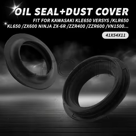 41x54x11 Front Fork Damper Oil Seal Dust Seal Fit for Kawasaki KLE650 Versys KLR650 KL650 ZX600 Ninj