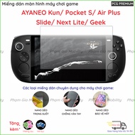 Screen protector for AYANEO Kun 2 2S 3/ Pocket S (1440P, 1080P)/ AIR Plus/ Slide/ Next Pro LITE/ Gee