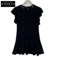 เดรส Louis Vuitton RW202W UOL FJDB09 ตัดเย็บระบายทรงเข้ารูป ไซส์ XS มือสอง (สภาพดีเยี่ยม/ของแท้จากญี