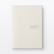 [NEW ARRIVAL] MUJI 2027 Viewable-At-Once Monthly/Daily Planner / From Dec. 2026 Monday Start / B6 / 