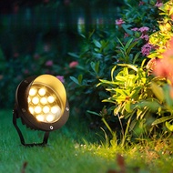 SXH  Tree Light Projection Tree Light Landscape Light Ground Stake Light Spotlight Outdoor Waterproo