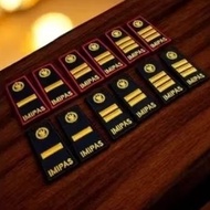 The latest 3D embossed civil servant rank