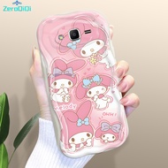 เคส ZeroQiQi ลายการ์ตูน A02 M02 Samsung Galaxy J2 Primeเคสโทรศัพท์เคสซิลิโคนแบบนิ่มเนื้อครีมขอบหยัก