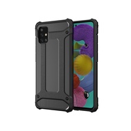 Carristo Samsung Galaxy A51 Rugged Armor Protection Case Cover Hard Phone Mobile Casing Shockproof H
