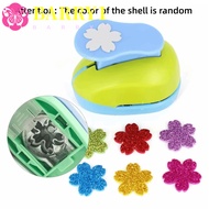 BARRY1 Flower Furador, Random Color 7*6*4cm DIY Paper Cut Puncher, Punches Maker Labor Saving Creati