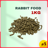 Premium Bunny Rabbit Food 1 KG Pellet Makanan Arnab Murah Dedak Arnab Premium Rabbit Feed  兔子饲料  arn