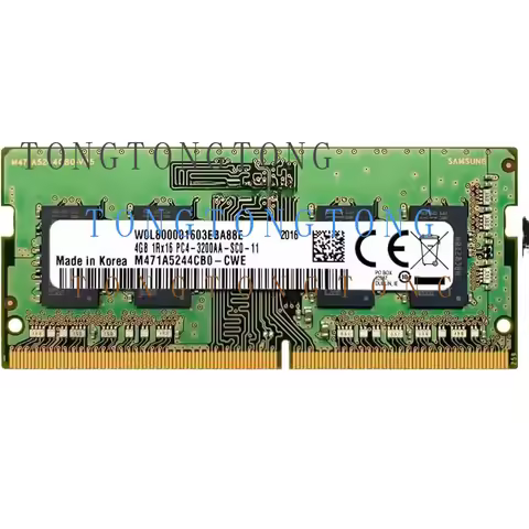 TT For Samsung 4G 1RX16 PC4-3200AA-SC0-11 M471A5244CB0-CWE Notebook Memory