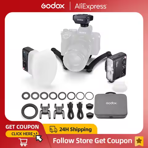 Godox MF12-DK1 MF12-DK2 Dental Flash System TTL Flash 2.4 GHz Wireless Control Speedlight for Sony A