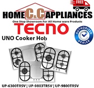 TECNO UNO Cooker hob 60/90cm / UP-6300TR-SV / UP-9803TR-SV / UP-9800TR-SV | FREE DELIVERY |