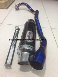 Pô LeoVince kèm cổ titan gắn xe Ex135 Ex150 Winner 150 Winner X Raider Fi Satria