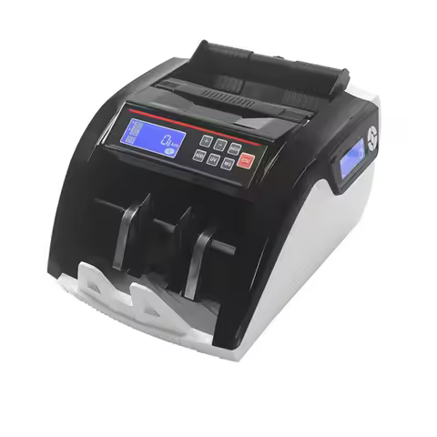 Cash Counting And Money Detector LCD Display Multinational Currency Counting Machine
