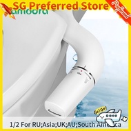 Samodra Left Hand Toitet Bidet Sprayer Non-Electric Dual Nozzle Bidet Toilet Seat Hygienic Shower Fo