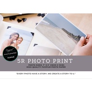 5R (5 in x 7 in) FUJIFILM PHOTO PRINT
