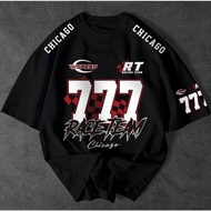 CHICAGO COTTON T-shirt 777 (S - 6XL) Big Size T-shirt XXL XXXL XXXXL XXXXXL Combed Cotton 24s