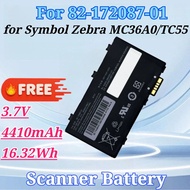 3.7V 4410mAh 16.32Wh for 82-172087-01 Replacement Battery for Symbol for Zebra MC36A0 TC55 82-164807