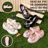 S642 - 6A Children's rubber shoes with beautiful ribbon motifs, Pansus Import for Children