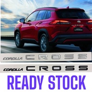 emblem corolla cross logo rear bonnet toyota corolla cross