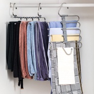 Multifunctional Pants Hanger Clothes Organizer Adjustable Pant Storage Rack Closet Organizer Trouser Hanger