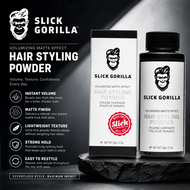 Slick Gorilla Volumizing Matte Effect Hair Styling Powder - Instant Volume Matte Finish Lightweight 