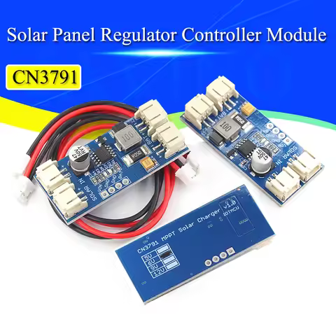 1/5/10Pcs 1 Cell Lithium Battery Charging 3.7V 4.2V CN3791 MPPT Solar Panel Regulator Controller Mod