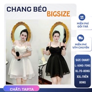 BIGSIZE FAT CHANGE_ OFF SHOULDER TAPTA DRESS 60-95kg MIXED WITH SILK WITH STONE TAG