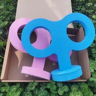 Car Interior Exterior Decoration Car Decoration Clockwork Exterior Decoration EVA Toy Car Accessorie