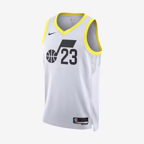 Nike genuine Utah Jazz NBA men's breathable sports basketball jersey DN2097-108