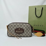 GUCCI GG Supreme虎頭相機包