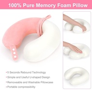 🚓UType Pillow Travel Neck Pillow Memory Foam Aircraft Pillow,for Head Support,Soft Adjustable Pillow