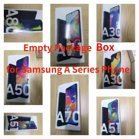 New Empty Box for Samsung Galaxy M13 A32 A30S A12 A80 A54 5G A31 A10S A71 A04S A23 5G Retail Package