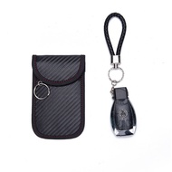 Car Key Signal Blocker Fob Pouch Bag Faraday Bag Car Key RFID Signal Blocking Beg Kunci
