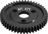 47-Tooth M1 Spur Gear 1.0 Metric Pitch, Hardened Steel Upgrades Main Gear 31T 33T 35T 37T 39T 41T 43