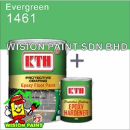 1461 EVERGREEN ( 5 LITER ) 5L KTH Epoxy floor paint / expoxy floor paint / ROOFING &amp; FLOORING cat epoxy lantai / paint99