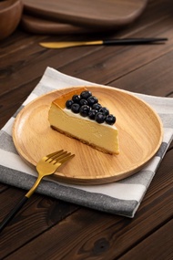 Islandoffer島嶼製作 橡膠木圓形木碟 20*2