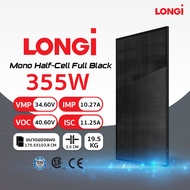 Nakita แผงโซล่าเซลล์ โมโน ฮาฟเซลล์ (ดำล้วน/ขอบเงิน) รุ่น NKT 340Poly/450 (RAPD/Nakita/Longi) MONO HA