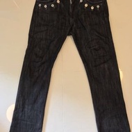 Neighborhood Unwashed Jeans Black